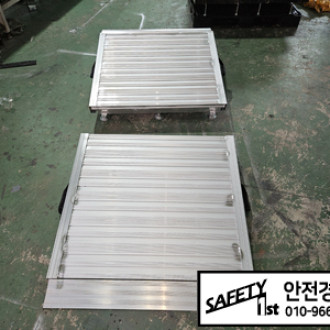 건설 현장용 알루미늄 이동식 지게차 경사판 제작