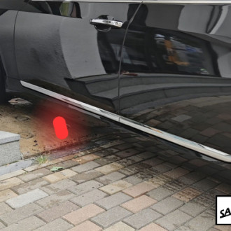 서교동 건물 주차장, 고무 발판 경사로 설치로 차량 하부 쓸림 완벽 개선!